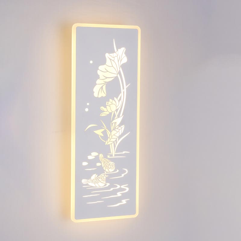 Đèn tường LED hoa sen & uyên ương Venus MB6299