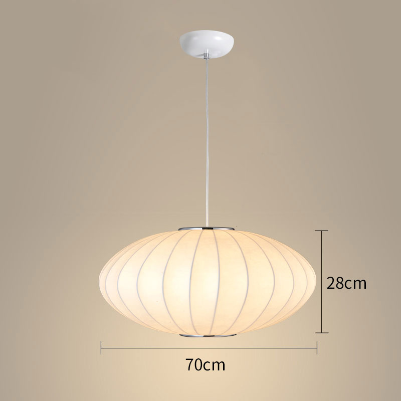 Đèn thả lồng đèn giấy truyền thống màu trắng (nhiều mẫu+ kích thước)