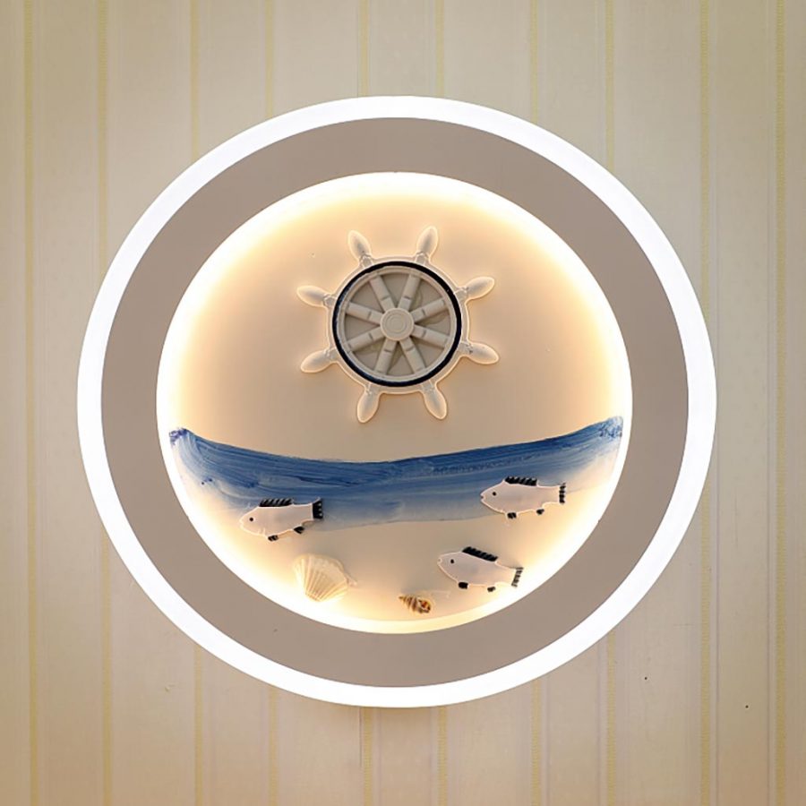 Đèn treo tường LED tròn đại dương xanh Venus VR3194/2