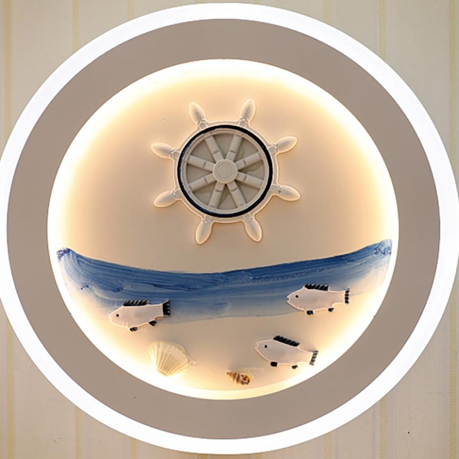 Đèn treo tường LED tròn đại dương xanh Venus VR3194/2