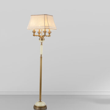 Đèn cây đồng phòng khách bóng nến cổ điển kiểu Pháp Venus 700235-04