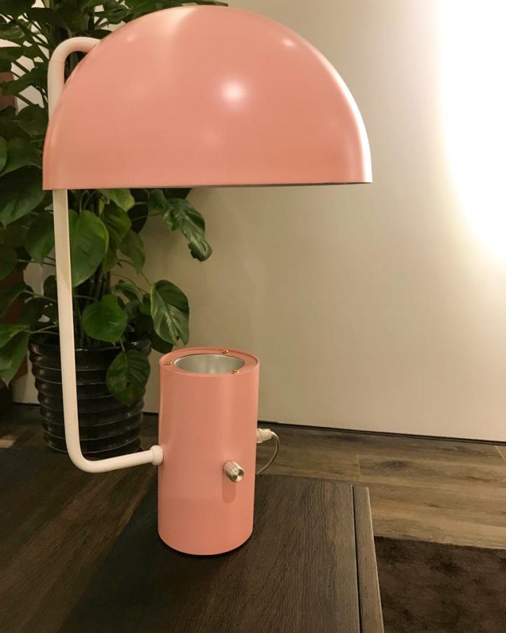 Đèn ngủ để bàn dễ thương màu hồng pastel Venus TL802
